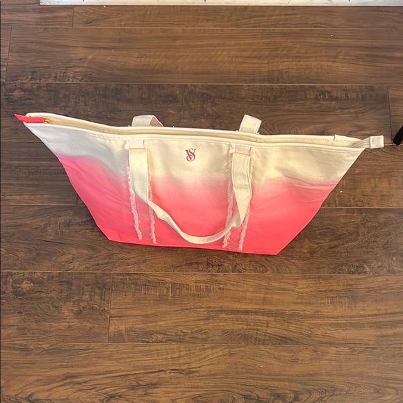 Victoria's Secret Pink and Cream Gradient Tote - Picture 7 of 8